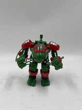 Rare & VTG 1996 TMNT Raphael Muta Force Turtle Robomatic Figure Playmates picture