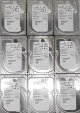 Lot of 4 HGST / Seagate / WD 3TB 7.2K SAS 3.5