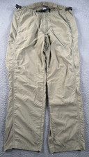 VTG Patagonia Pants Mens Large Beige Gi II Belted Trail Hiking Y2K Gorpcore picture