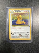 1999 Pokemon Fossil Dragonite 4/62 Holo Rare WOTC Vintage Unlimited picture