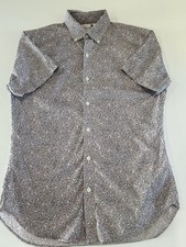 Bonobos Shirt Mens Small Slim Fit Floral Flower Button Up Short Sleeve Stretch picture