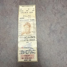 ANDY HAWKINS *THROWS NO-HITTER AND LOSES 😆* 1990 WHITE SOX VS. YANKEES TICKET picture
