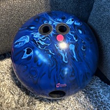 Hammer Black Widow Mania 15# Bowling Ball Used (Single Drill) JoPo Thumb picture