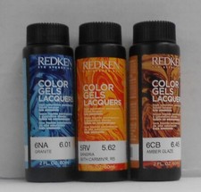 REDKEN 5TH Avenue NYC No Ammonia COLOR GELS LACQUERS Hair Color ~ 2 fl. oz.  picture