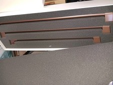 Cafe  French Door Refrigerator 3 Piece Handle Kit - Brushed Bronze. Open Box.  picture
