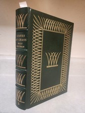 LEAVES OF GRASS Walt Whitman EASTON PRESS Leather COLLECTOR'S Edition POETRY picture