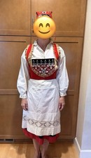Authentic Norwegian Hardanger Bunad Dress picture