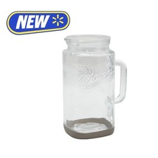Mason Craft & More Glass 0.5 Gallon Pitcher with Removable Plastic Lid and picture