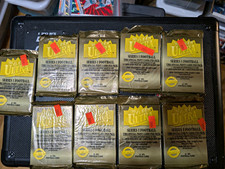 1995 Fleer Ultra NFL Footbal Series 1 Sealed Lot of 9 Packs picture