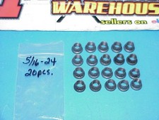 20 New Steel 12 Point Nuts 5/16-24 Self Locking Military Fasteners NAS1804-5 picture