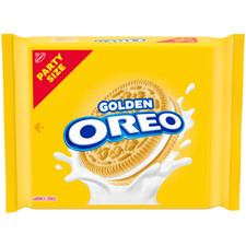 OREO Golden Sandwich Cookies, Party Size, 24.16 oz picture
