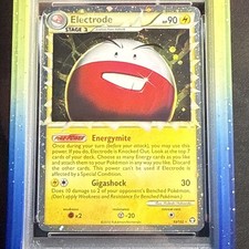 2010 Pokemon Triumphant Electrode Prime #93 Ultra Rare Holo PSA 8 Near Mint picture