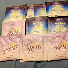 Perfectly Posh Bath Salts 1 oz 6 Warm Me Up Scottie & 4 Give It a Rest Packets picture