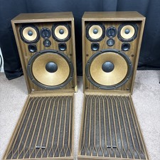 Vintage Kenwood KL-777A Speakers 4-Way 6-Driver 15” Woofer 110W Japan Pair picture