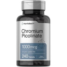 Picolinato de Cromo 1000mcg Apoya Niveles Saludables de Azucar en la Sangre240ct picture