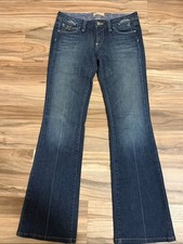 VTG Paige Premium Denim Pico Dark Wash Bootcut Jeans Women’s Sz. 27 Y2K Western picture