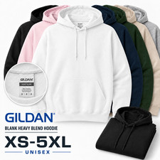 Gildan 18500 Unisex Blank Heavy Blend Pullover Hoodie Plain Sweatshirt XS - 5XL picture
