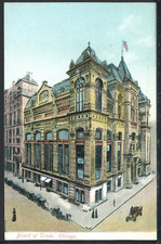 Pristine ca.1910 Chicago IL Board of Trade Building Vintage Postcard A2044 picture