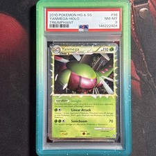 2010 POKEMON TRIUMPHANT YANMEGA PRIME #98 ULTRA RARE PSA 8 -Near Mint picture