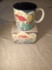 NEW VINTAGE 1989/90 DISNEY AUTHENTIC -THE LITTLE MERMAID-MUG TEA CUP ARIEL Japan picture