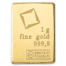 1 gram Gold Valcambi Suisse Bar .9999 Fine picture