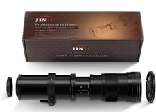 JINTU 420-800mm F/8.3-16 Super Telephoto Zoom Lens for SLR Black NEW OPEN BOX picture
