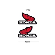 Honda Wing Logo Tank Window Sticker Decal 21mil weather proof laminated Gloss picture