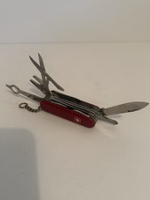 Vintage Wenger Swiss Army Knife Large Multi Tool Retired 85mm Collector picture