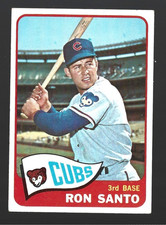 RON SANTO 1965 TOPPS #110 CHICAGO CUBS (VINTAGE *NM) picture