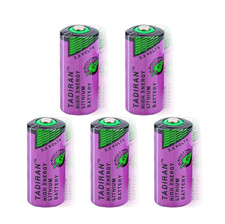 5x TL-5955 2/3AA 3.6V Battery for Tadiran TL-4955 SL-761 ER14335 PLC CNC Battery picture