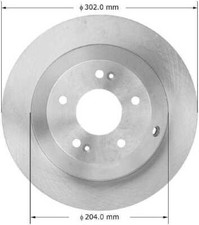 Disc Brake Rotor Bendix PRT6037 picture