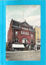 Vintage Postcard-Masonic Temple, Bradford, PA. picture