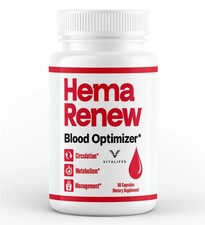 1pk- Hema Renew, Hemarenew Optimizer Capsules Dietary Supplement Blood Health picture