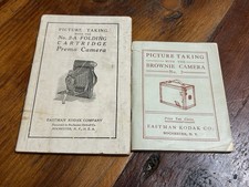 Antique Kodak Camera Manuals Brownie Camera Number 2 Folding Cartridge Camera 2A picture