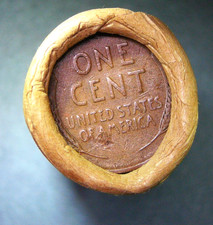 1909-VDB ENDS MIXED DATE 1800'S -1900'S WHEAT PENNY/ INDIAN HEAD ROLL R506 picture