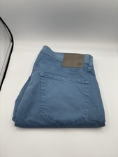 AG Adriano Goldschmied Tellis Sueded Modern Slim Straight Jeans 36 X 34 NWT picture