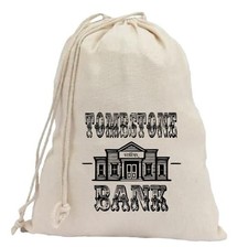 Canvas Bag Vintage Style Tombstone Bank Bag CB01 picture