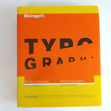 Weingart,  My Way to Typography / Wege zur Typographie (Hardback1998) picture