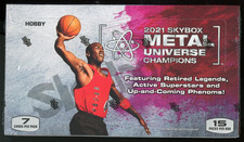 2021 Upper Deck Skybox Metal Universe Champions Hobby Box New SEALED Hunt Jordan picture