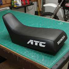 Honda ATC 200X Seat Cover For 1983 To 1985 Models Black Vinyl Seat Cover picture