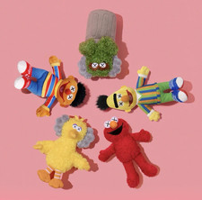 KAWS x Sesame Street Plushie Set- Brand New Authentic- DDT Store picture