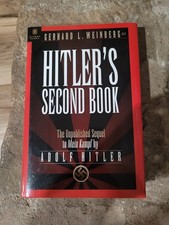 Hitler's Second Book The Unpublished Sequel by Gerhard Weinberg Engima Books picture