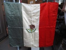 Vtg Hand Embroidered, Multi Piece Mexican National, Flag of Mexico picture