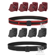KRYDEX IPSC USPSA 3-Gun Four Pistol Magazine Mag Holsters and 1.5