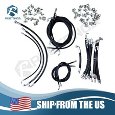 Chinese Mini Excavator Hydraulic Hose And Fitting Set Of 27 Hoses AGT Miva Rippa picture
