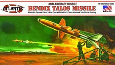 Bendix Talos Missile Anti-Aircraft Missile with Three Figures 1/40 Scale Model K picture