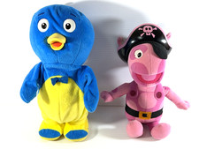 Fisher-Price 2005 Backyardigans Pablo Sing & Spin Explore Uniqua Pirate WORKS picture