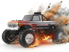 FMS 1/10 Ford F-100 Brushless RC Truck,55KM/H (Not include battery and charger) picture