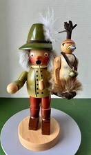 Vintage Steinbach Germany Falconer Incense Smoker Handcrafted Wooden Folk Art  picture