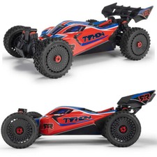 ARRMA ARA4206V4T3 1/8 TYPHON MEGA 665 4X4 RTR Brushed Buggy, Red picture